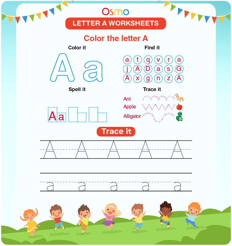 Letter A Worksheets | Download Free Printables