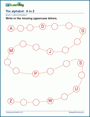 Alphabet Worksheets | Worsheets library