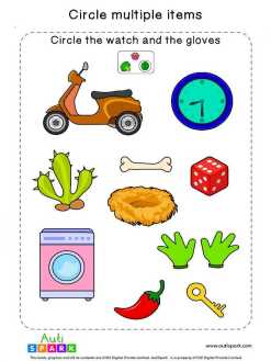 worksheet for autistic children
