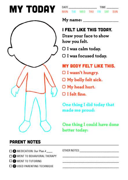 Helping kids with ADHD talk about “My Today” - Lets Talk Kids Health