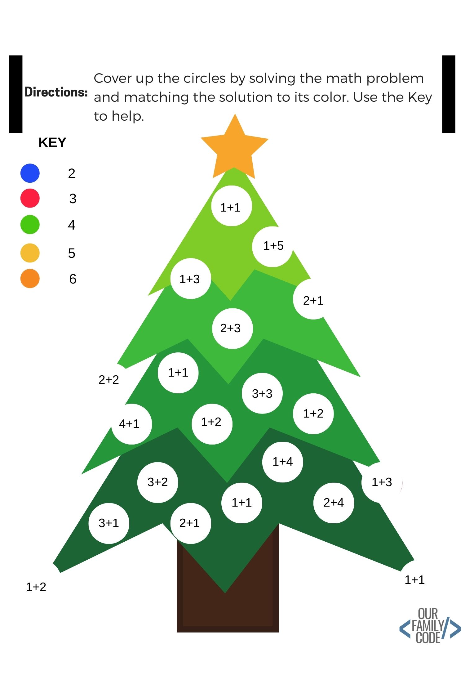 worksheet for christmas free