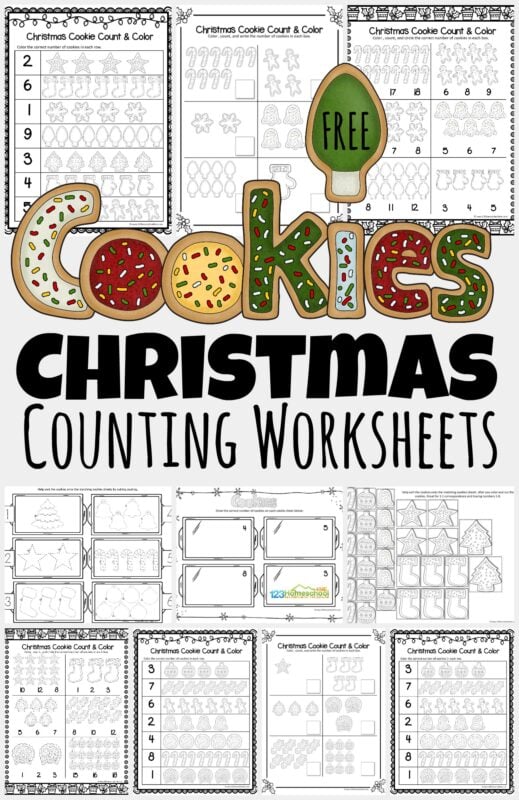 worksheet for christmas free
