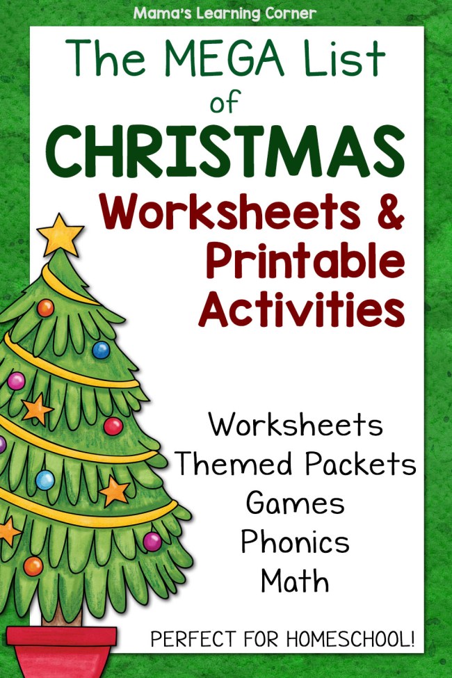 The Ultimate Guide to Christmas Worksheets and Printable ...