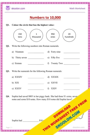 math for class 3 Archives - skoolon.com