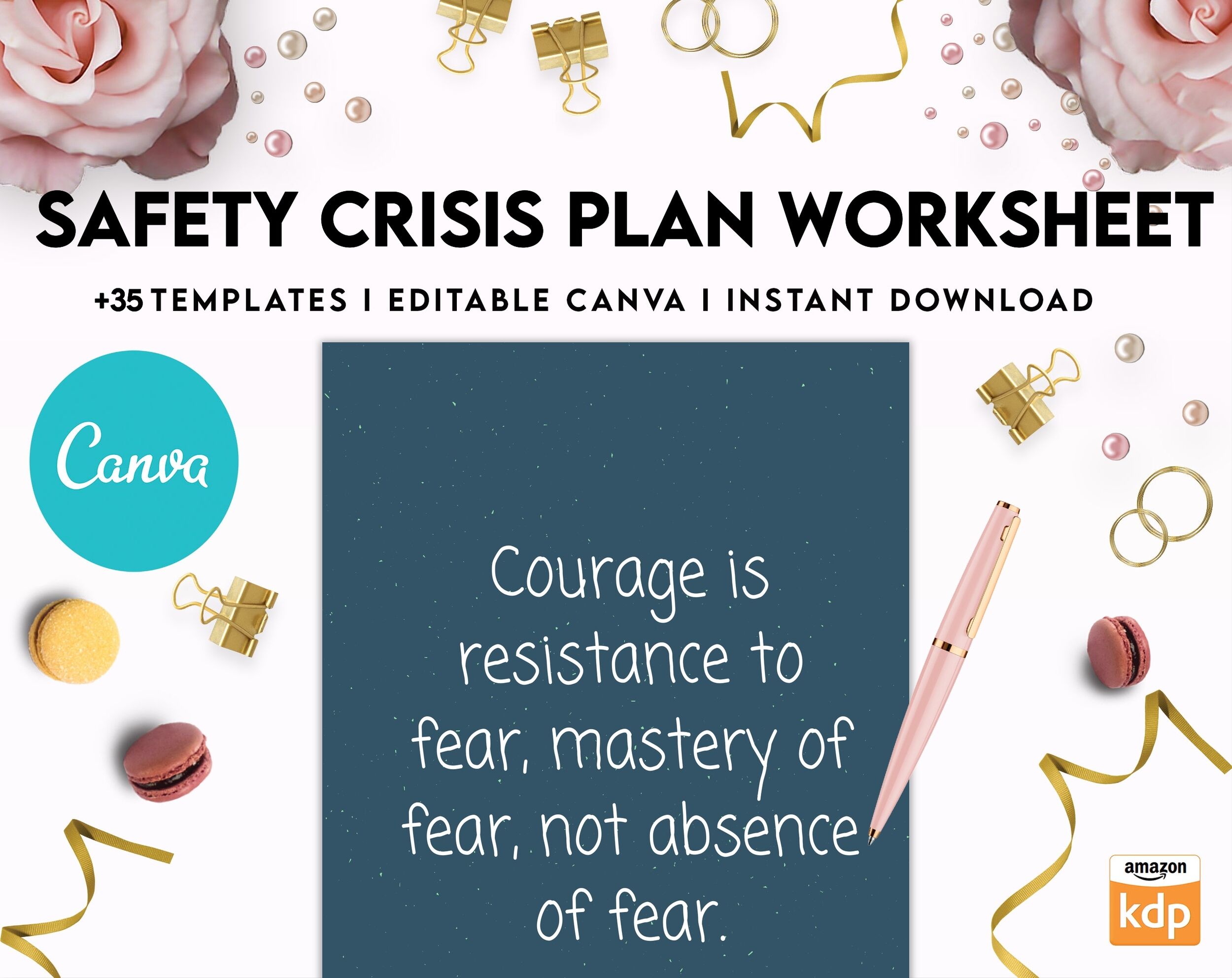 Crisis Safety Plan Worksheet Editable Templates journal, Safety Plan,  Therapy Aid, School Counselor, Psychology Tools, Self Help Mental Health,  Canva ...