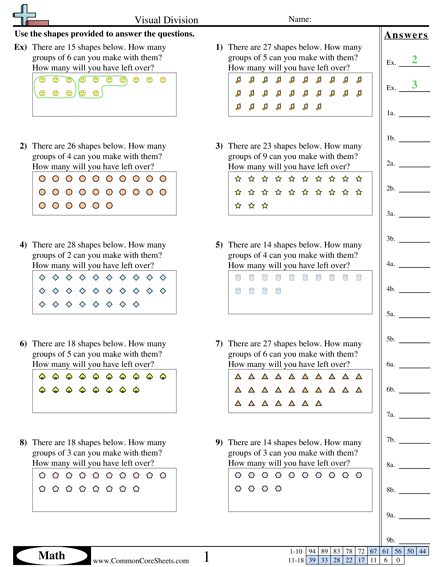 Division Worksheets | Free - Distance Learning, worksheets and ...