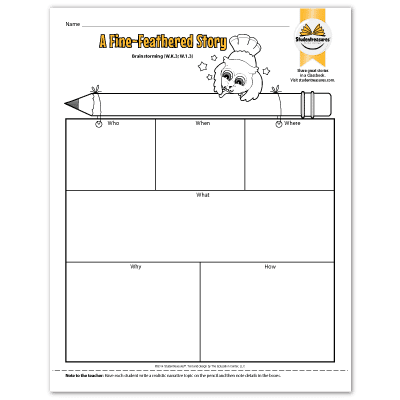 worksheet for first grade writing