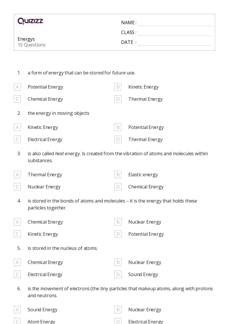 worksheet for grade 4