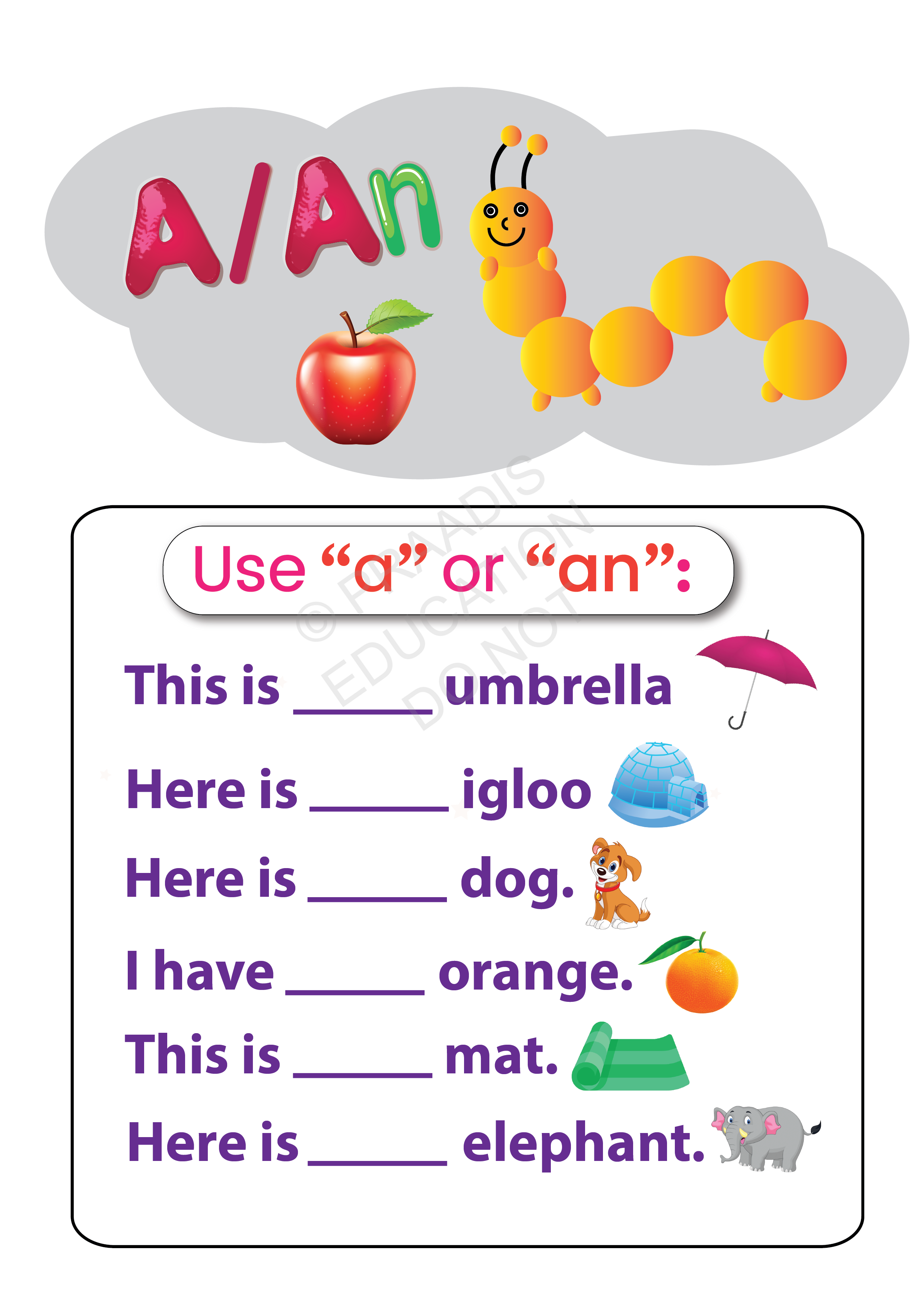 Worksheets for LKG to Grade 3 | Maths | English | EVS | Hindi ...