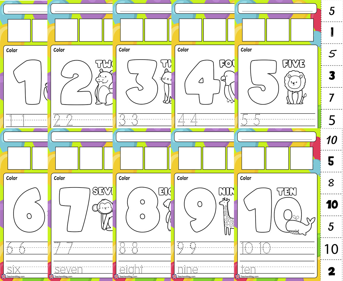 worksheet for kindergarten 1