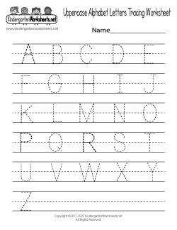 Writing Worksheets for Kindergarten (Free Printables)