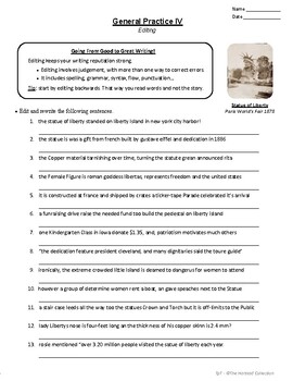 worksheet for language arts