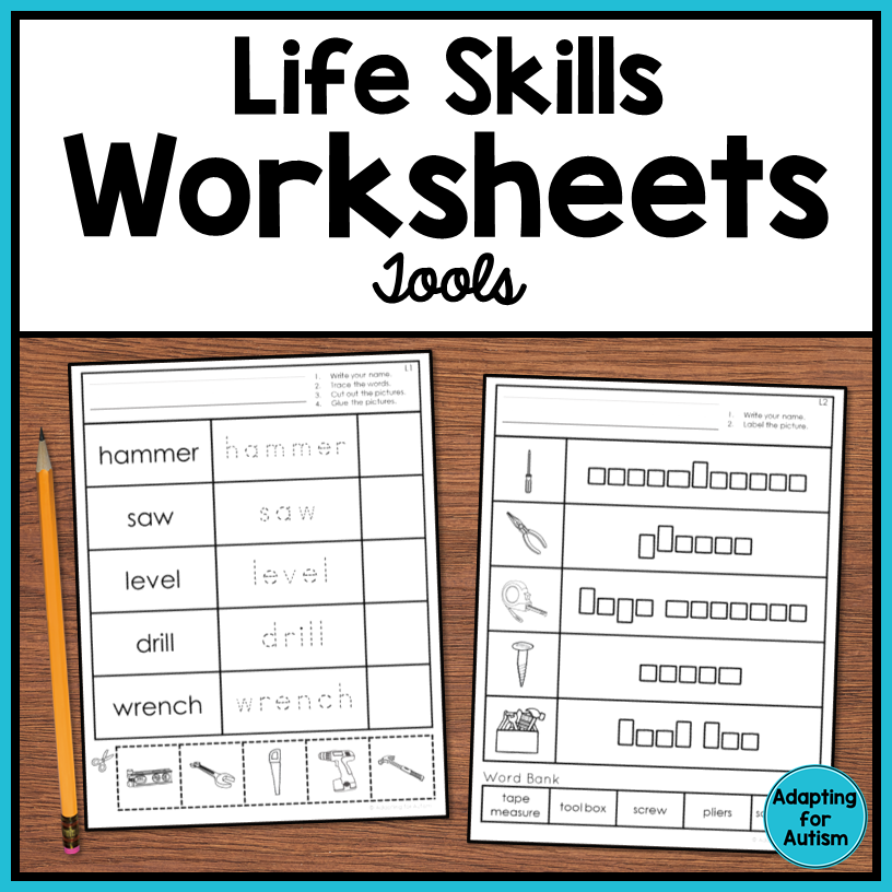 worksheet for life skills