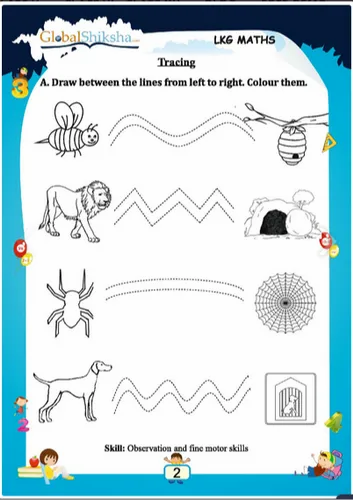 Worksheets For LKG-Maths Books at Rs 899/piece | Worksheets For ...