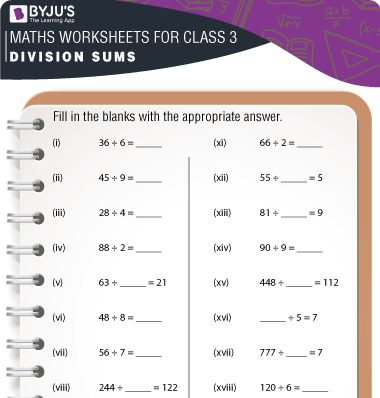 Maths Worksheet for Class 3 | Interesting Maths Puzzles Inside