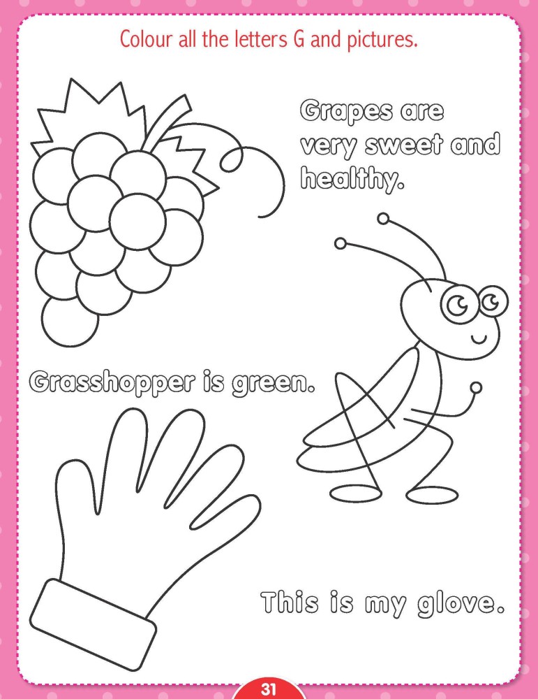 Nursery English Worksheets - Worksheets: Buy Nursery English ...
