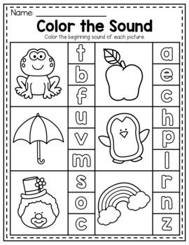 Preschool Worksheets - Math and Literacy Learning Packet ...