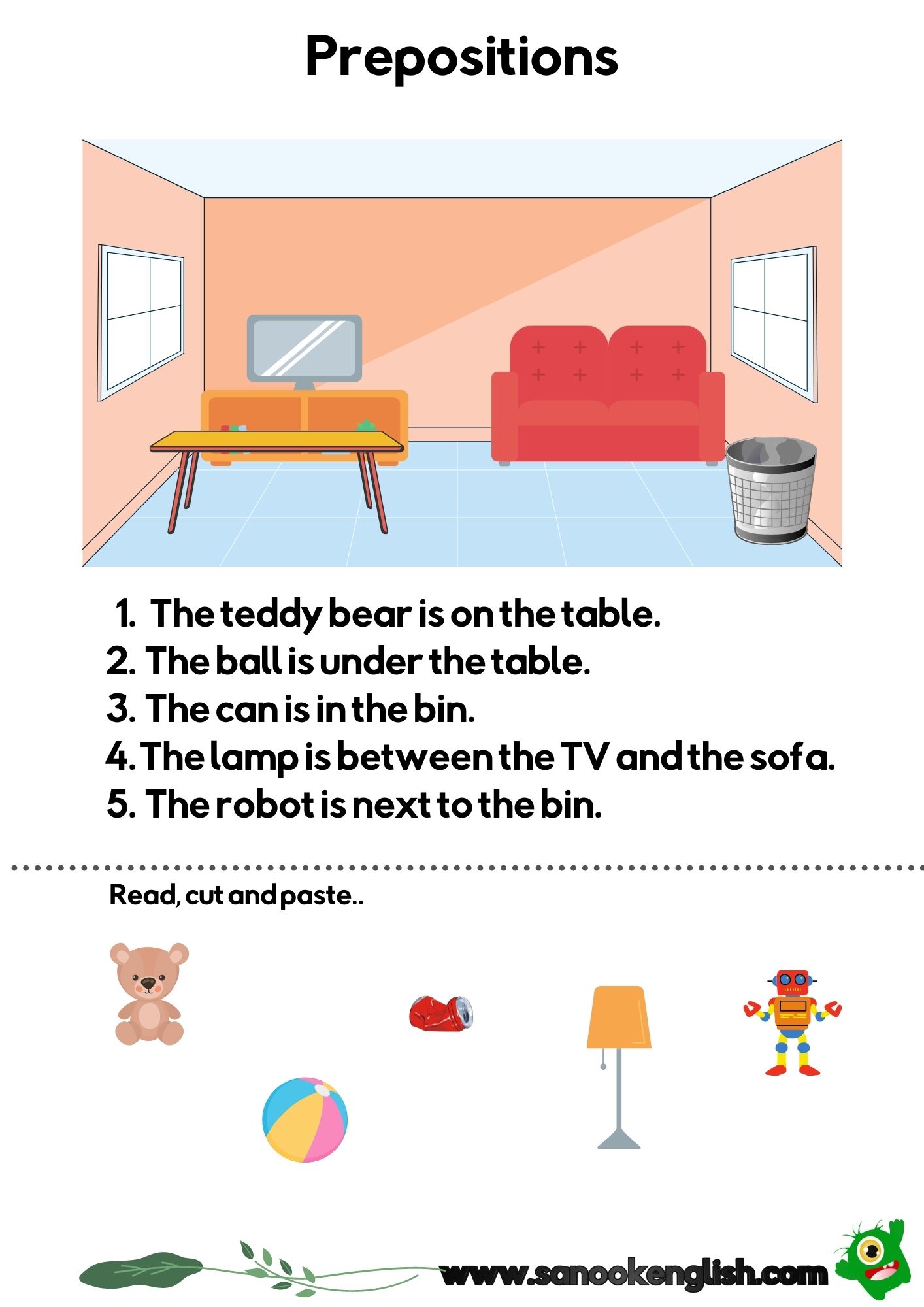 Preposition Worksheets | 3 Awesome PDF Printables Free to Download