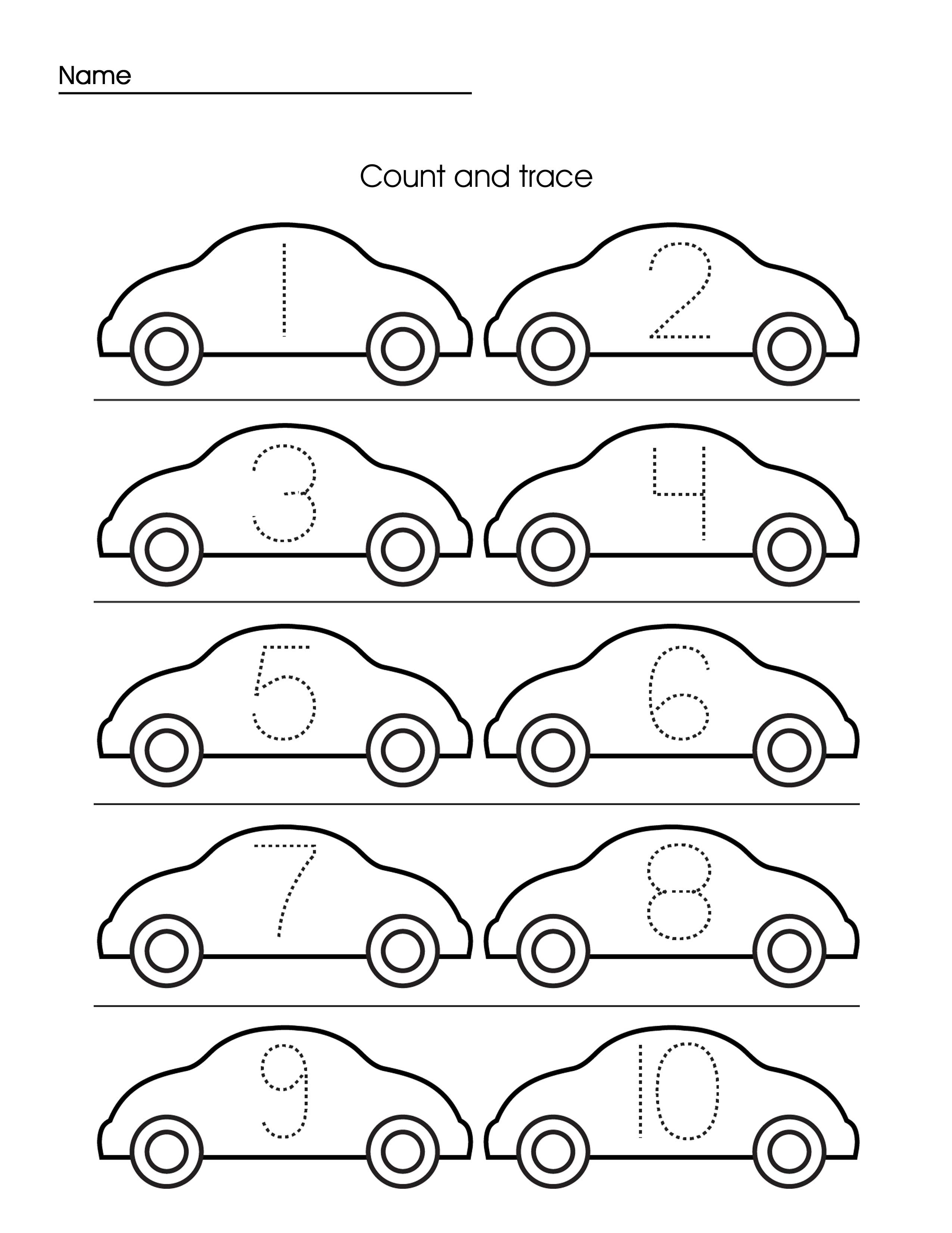 Preschool Tracing Worksheets &  Coloring Pages | Create. Play. Travel.