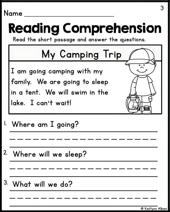 worksheet for struggling readers