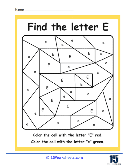 Letter E Worksheets - 15 Worksheets Library