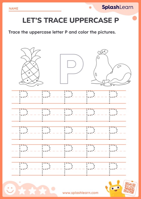 Letter Tracing Worksheets for Kids Online - SplashLearn