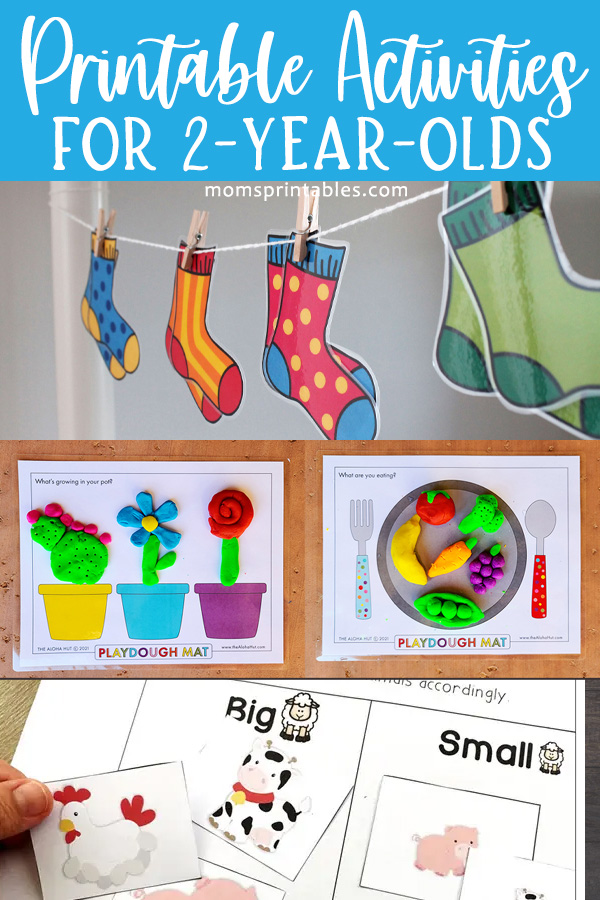 worksheet for two year olds