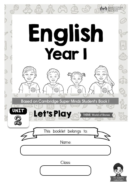 English Year 1 Unit 2 Lets Play Mr Suheils Collectibles