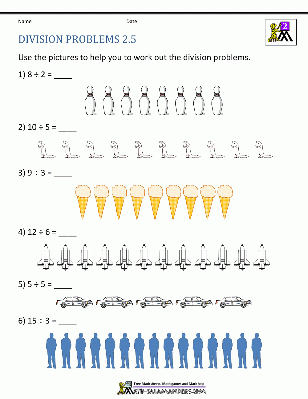 Multiplication And Division Worksheets Grade 4