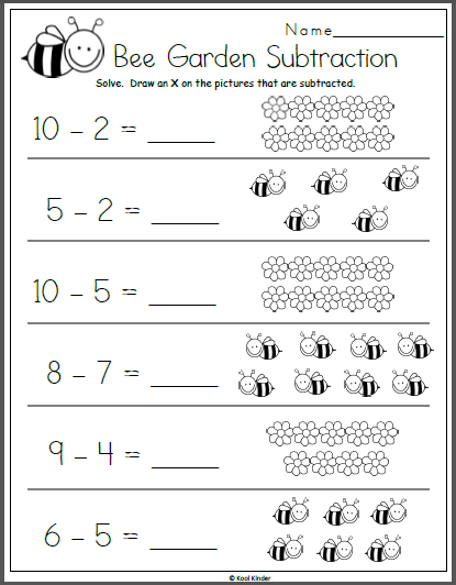 worksheet kindergarten math