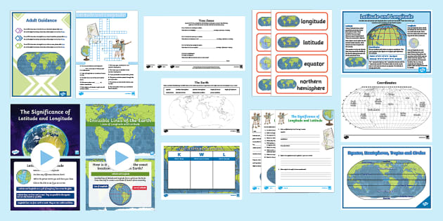 worksheet latitude and longitude grid