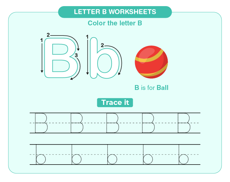 Letter B Worksheets | Download Free Printables