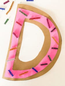 worksheet letter d crafts