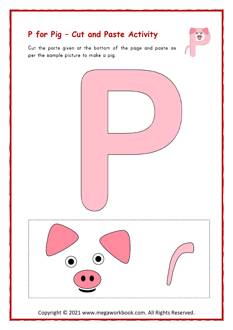 Letter P Activities Preschool - Letter P Worksheets - Letter P ...