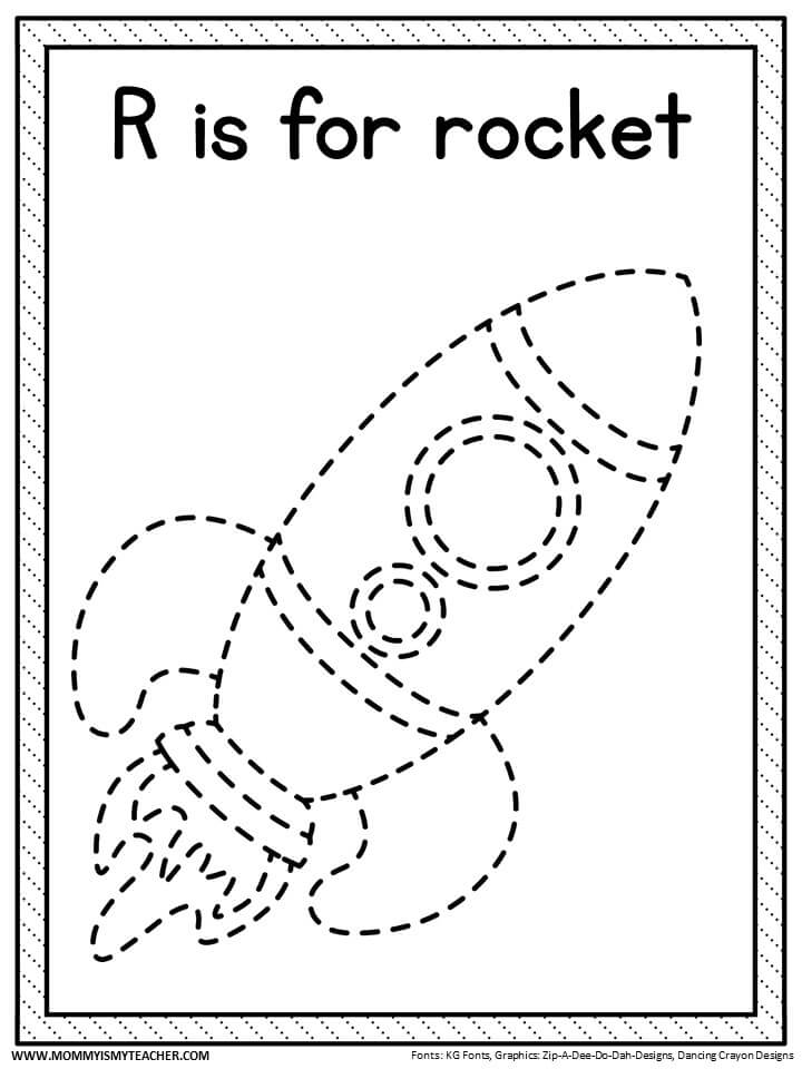 worksheet letter r day care
