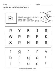 worksheet letter r day care