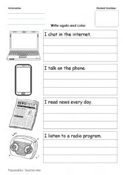 means of communication - ESL worksheet by aluban