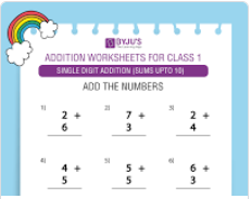 Challenging Maths Worksheets for Class 1 - Download free 1st Grade ...