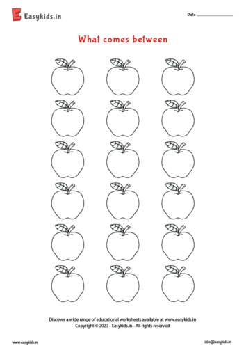 worksheet of maths for