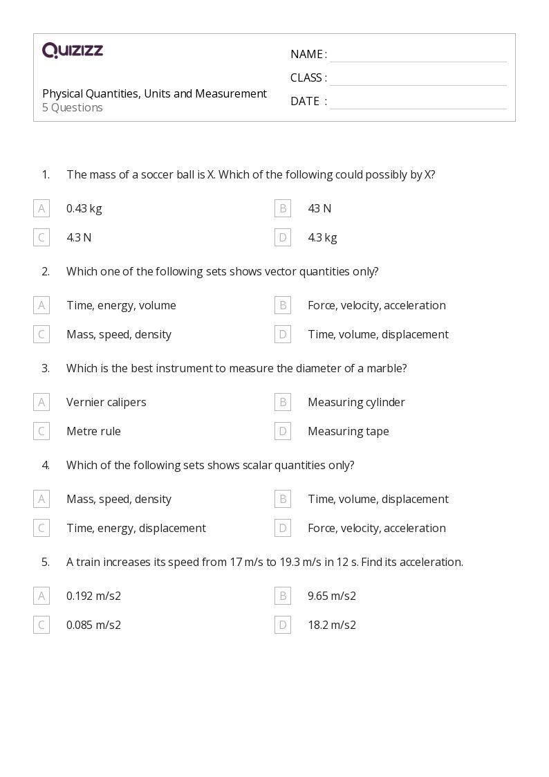 50+ Science worksheets on Quizizz | Free &  Printable