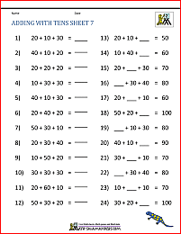 Adding Tens