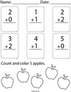 worksheet pre k