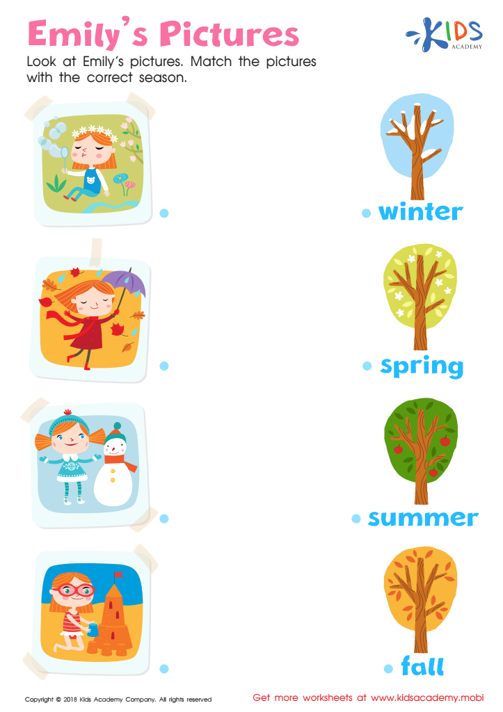 Four Seasons Worksheets: Free Printable Seasons of the Year ...