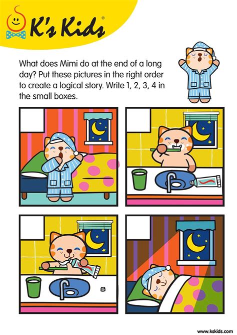 Story Sequencing Kindergarten