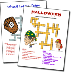 Crossword Puzzle Maker | World Famous from The Teachers Corner