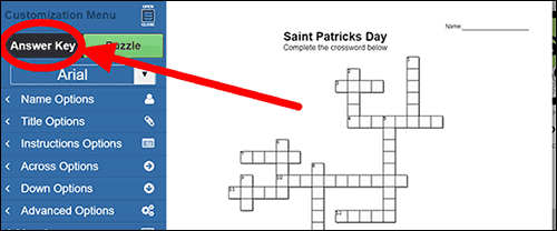 Crossword Puzzle Maker | World Famous from The Teachers Corner