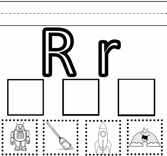Preschool Learning - Letter “R” Worksheet {Free Printable} | Sweet ...