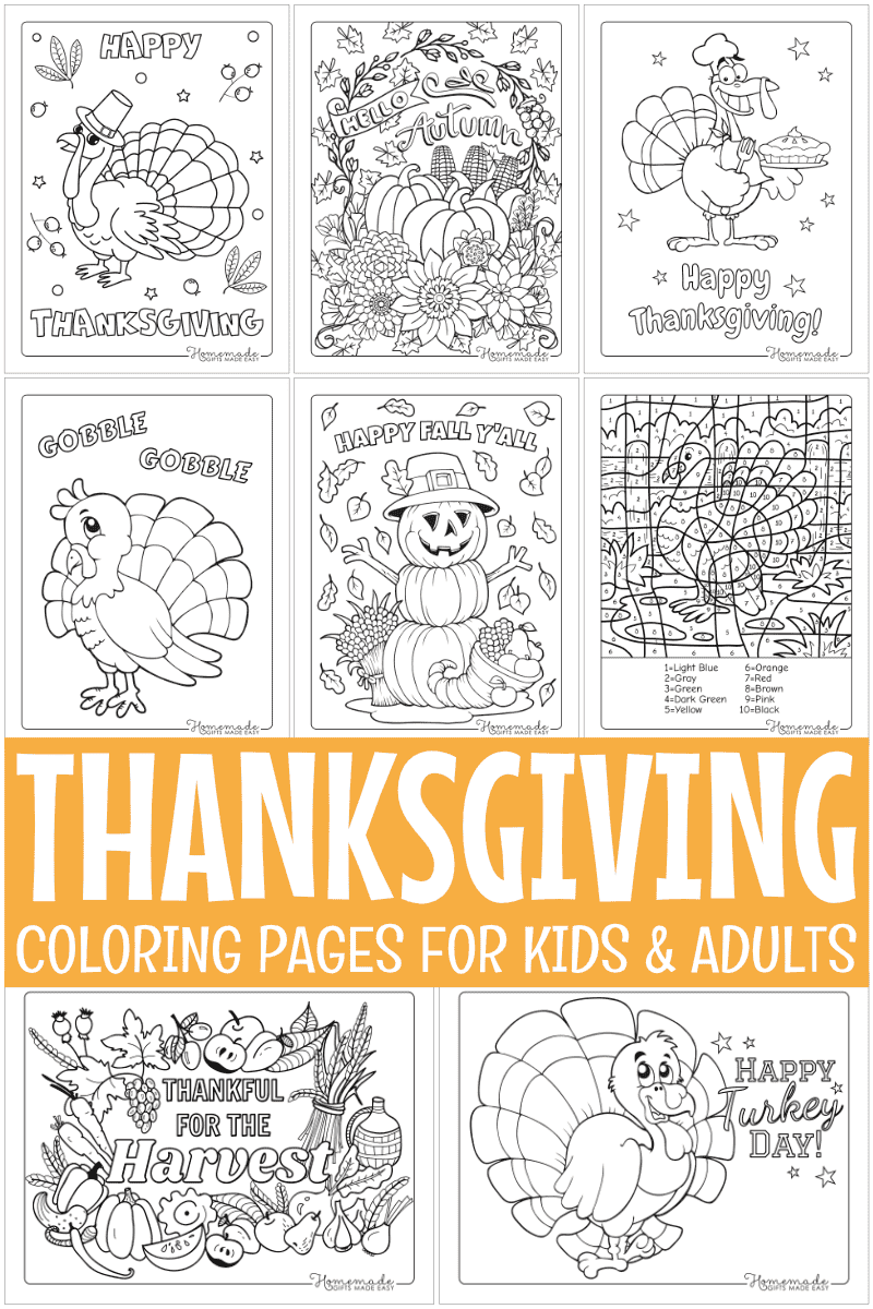 worksheet to print for thanksgiving