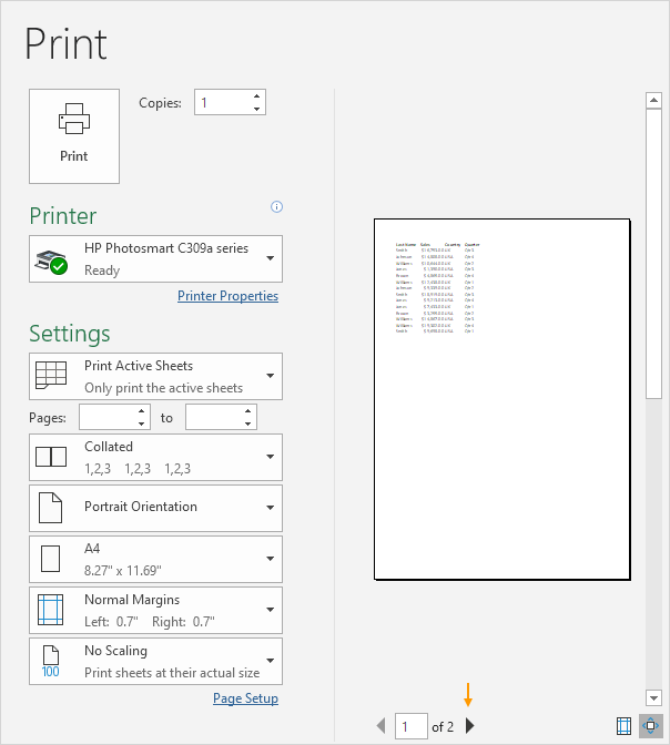 How to Print Sheets in Excel (In Easy Steps)