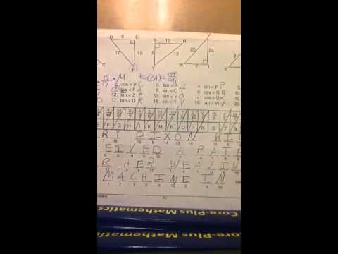 worksheet trigonometric ratios sohcahtoa